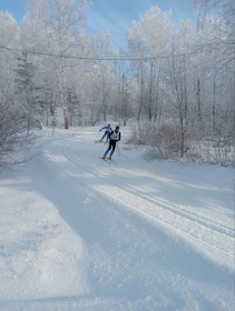 58 спортсменов приняли участие в Первенстве Тюменской области по лыжным гонкам.