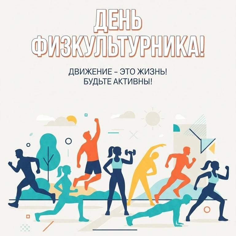 Тюменская областная федерация лыжных гонок и биатлона поздравляет спортсменов, тренеров, ветеранов спорта и любителей активного образа жизни с Днём физкультурника!