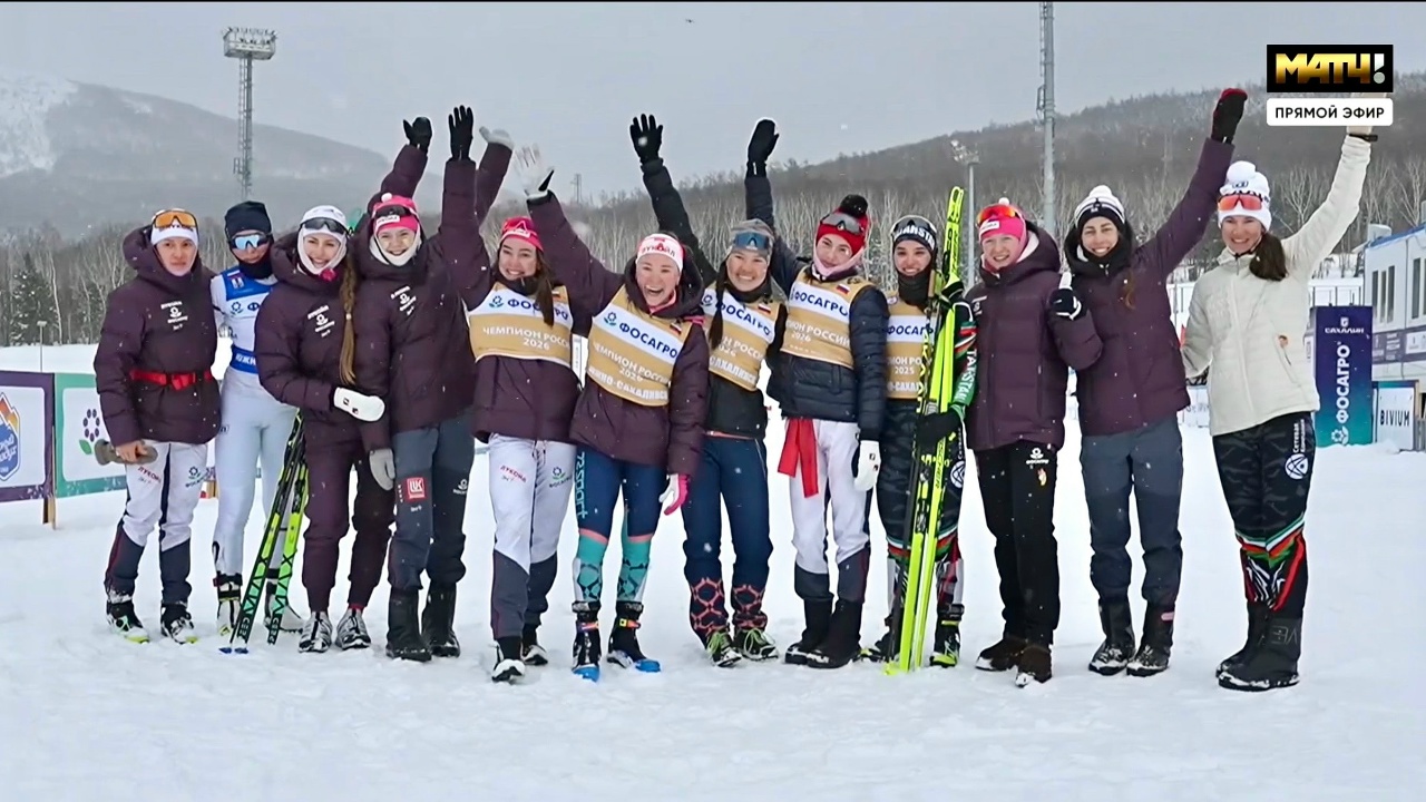 Золото тюменских лыжниц в эстафете на Чемпионате России