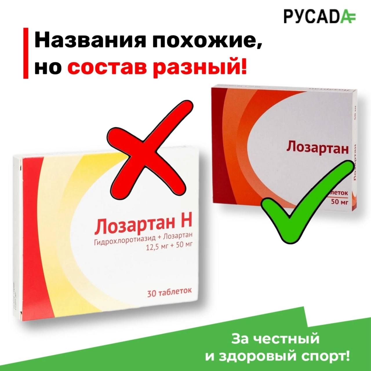 Разные названия — разный состав