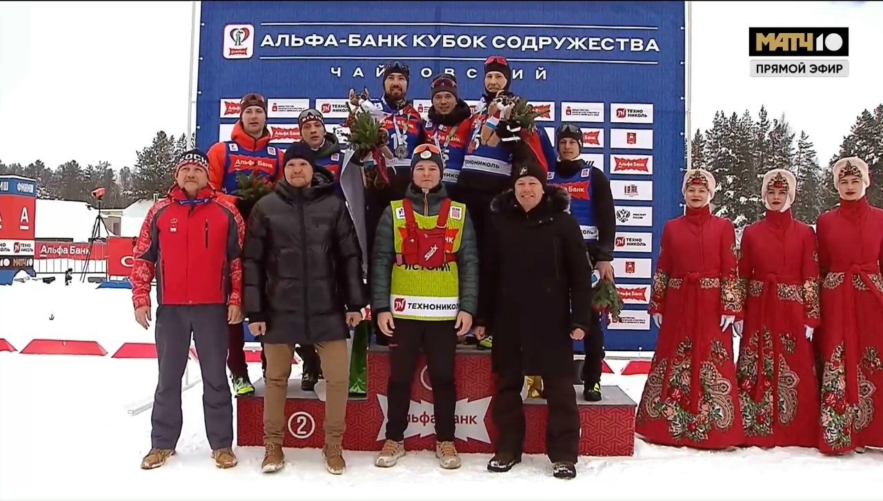 Серебро и бронза наших биатлонистов!